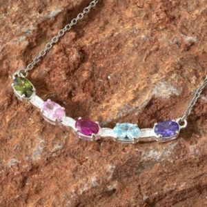 NWT-STERLING SILVER BAR NECKLACE